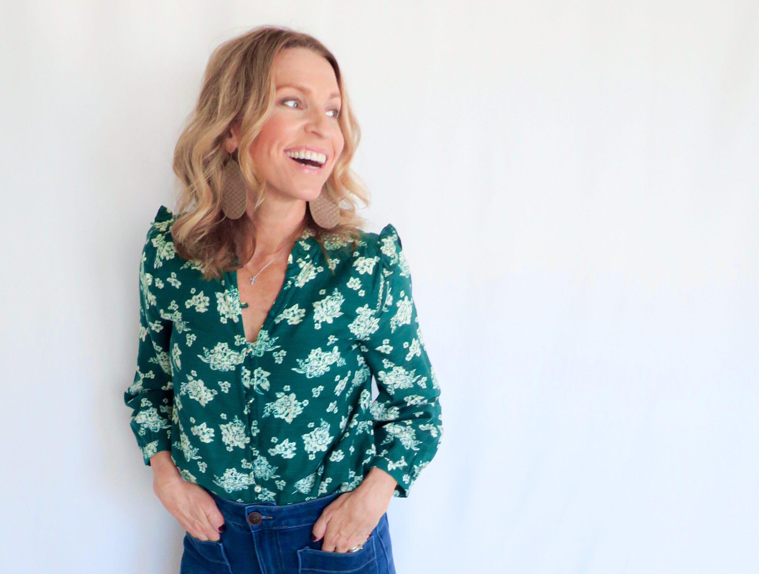 Laughing woman